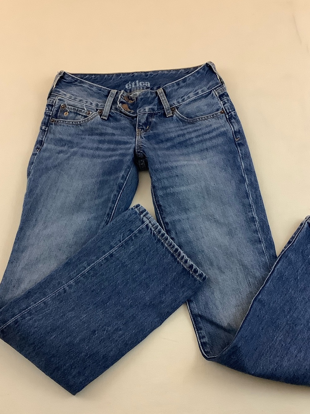 Etica Women's Blue Boot Cut Jeans
